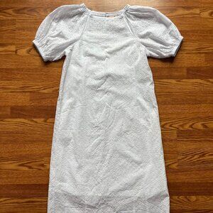 UNIQLO Hana Tajima Cotton Volume Sleeve Dress